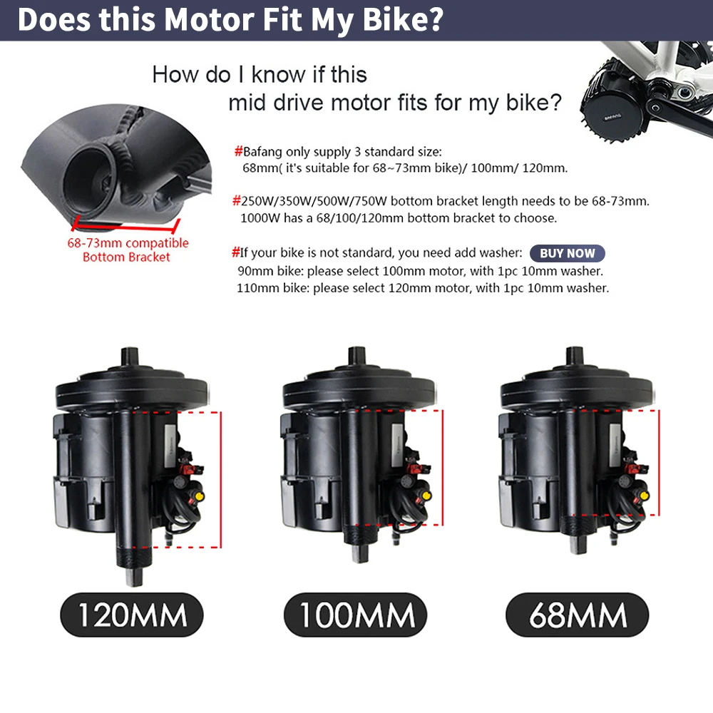Bafang BBSHD 1000 Вт 52 В 48 В – обзор и цена Mid Drive Conversion Kit 1000W
