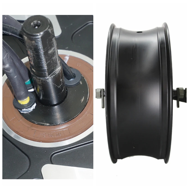 Двигатель QS 12000 Вт, 17X6,0  – обзор и цена 12000W Electric Motorcycle Hub Motor