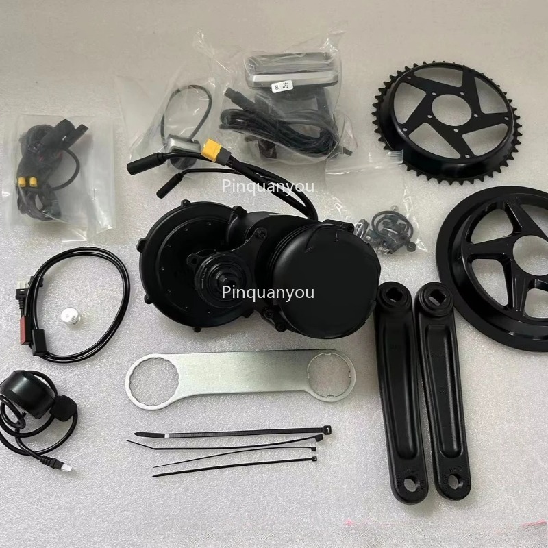TSDZ8 Новый комплект среднего  – обзор и цена Torque Sensor Mid Drive Motor Kit