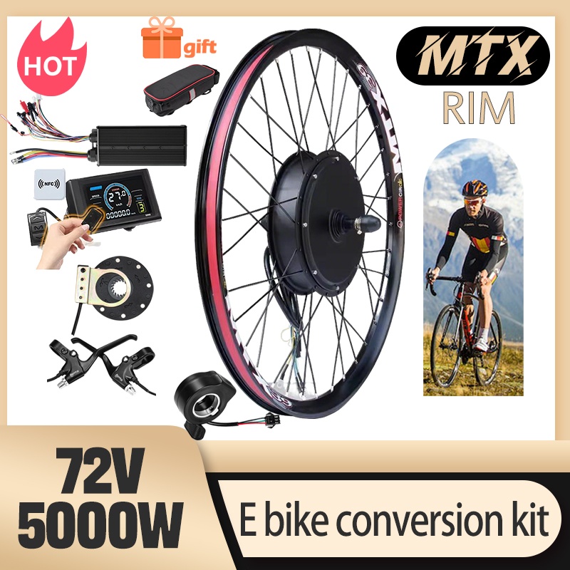 Комплект для переоборудования  – обзор и цена 5000W Hub Motor Kit 72V